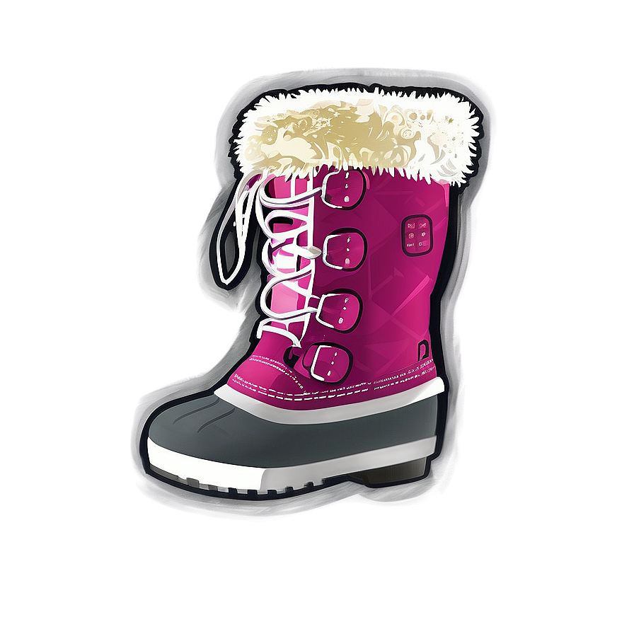 Snow Boot Graphic Png 98