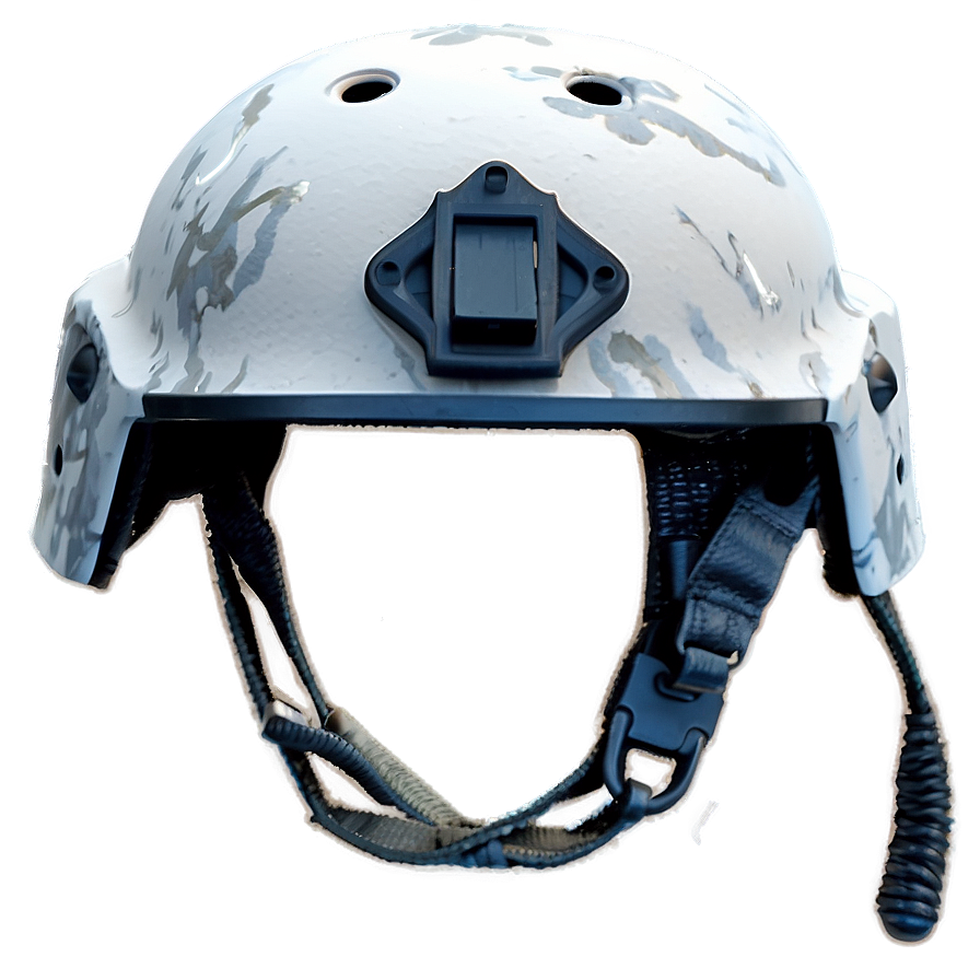 Snow Camo Combat Helmet Png 24