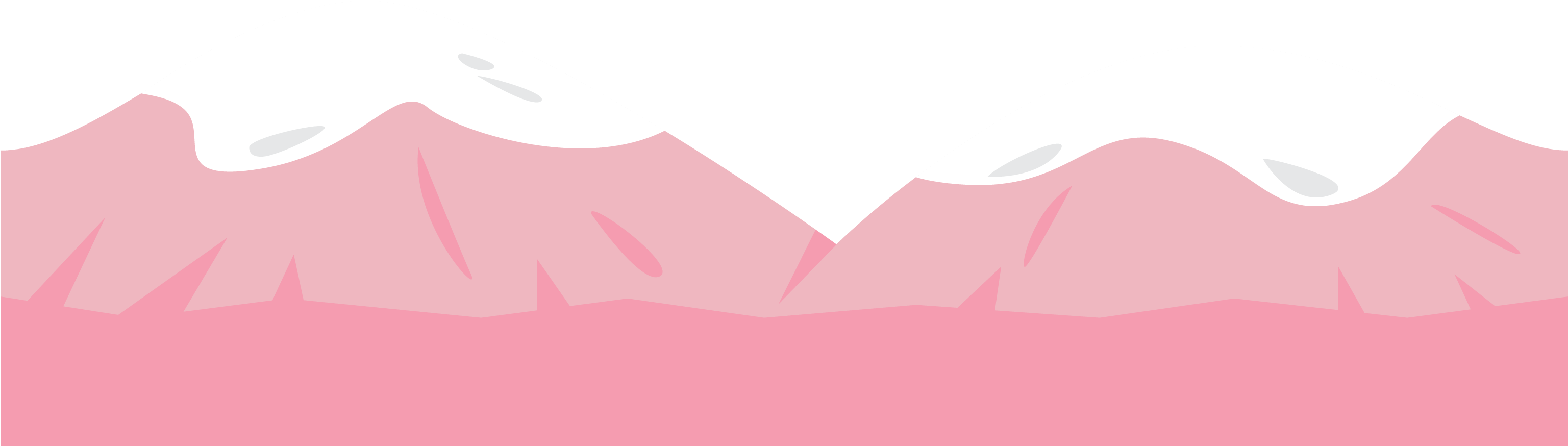 Mountains Free To Use Clipart - Pink Mountain Clipart PNG with transparent background