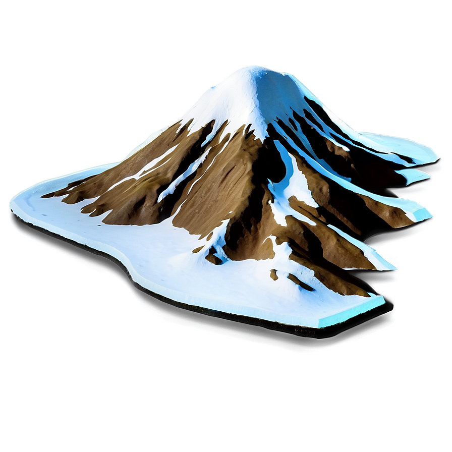 Snow-capped Mountain Png Jwe1