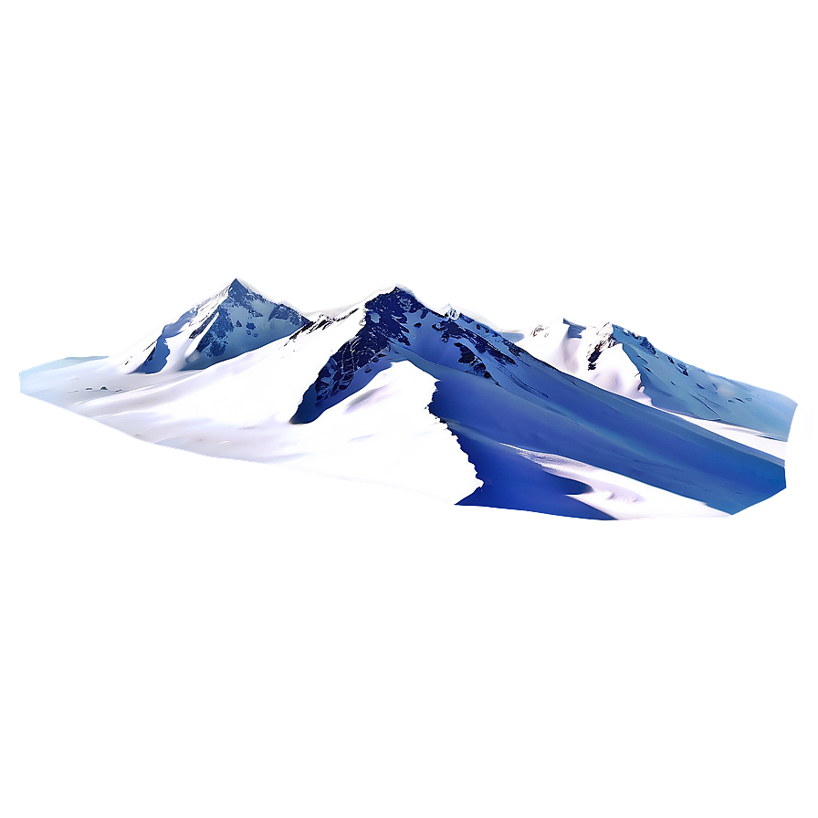 Snow-Capped Peaks Landscape PNG 54 PNG with transparent background