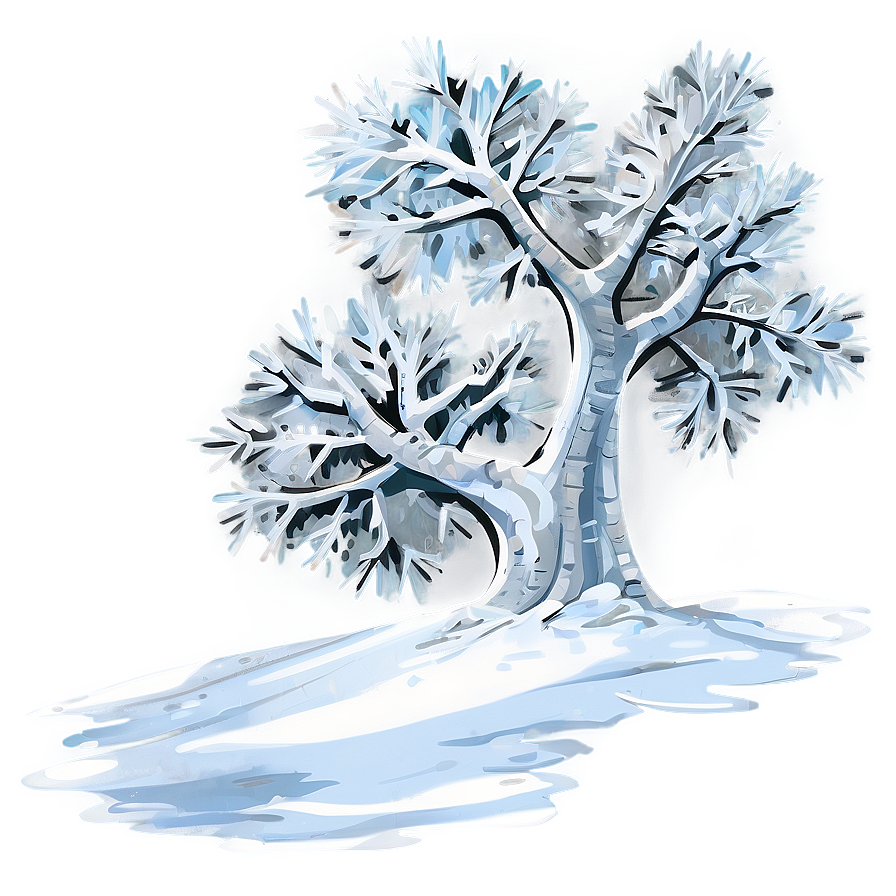 Snow-Covered Tree PNG umc PNG image with a transparent background, free high-resolution download