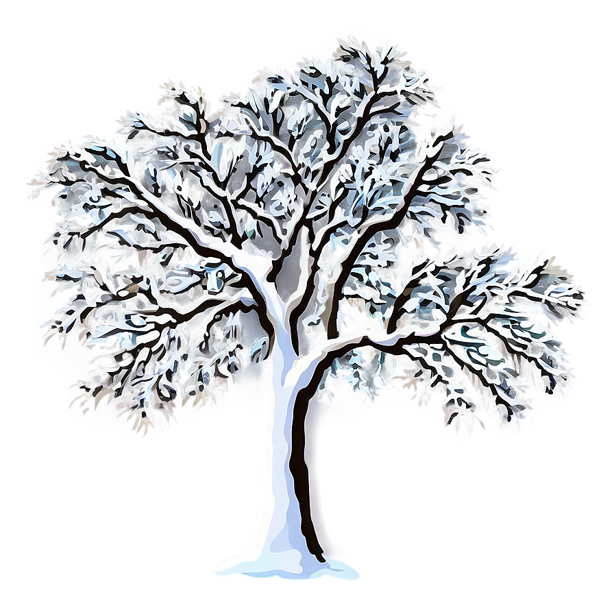 Snow-Covered Tree PNG vat95 PNG image with a transparent background, free high-resolution download