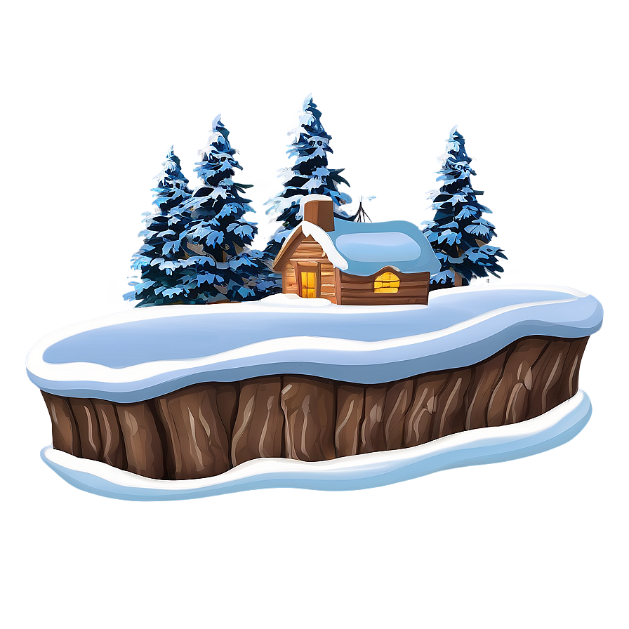 Snow Drifts Christmas Background Png 06252024