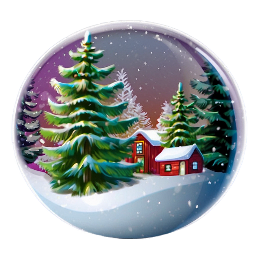 Snow Globe Ball Png 4