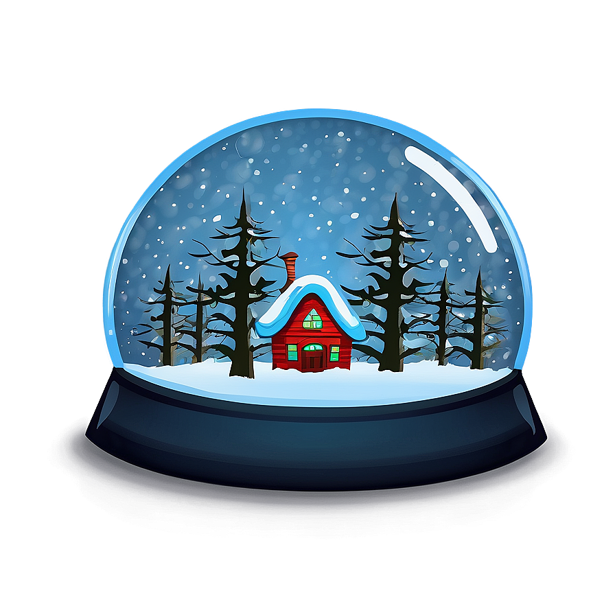 Snow Globe Transparent Png 05252024