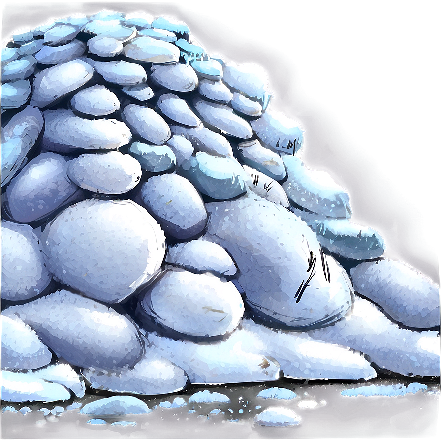 Snow Pile Art Png 06212024