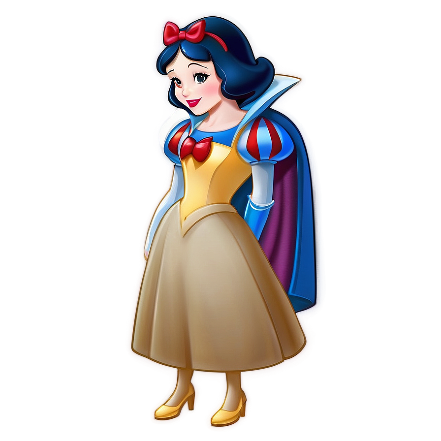 Snow White Cartoon Style PNG 74 PNG with transparent background