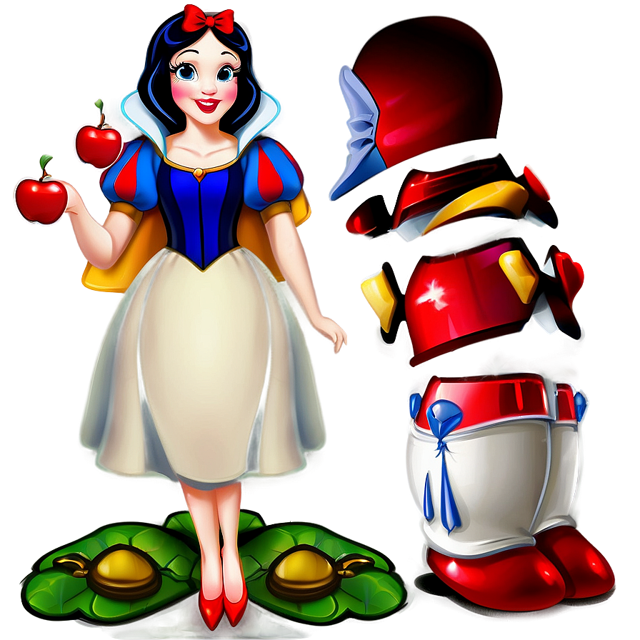 Snow White Character PNG jcd PNG with transparent background
