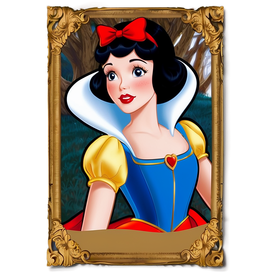 Snow White Classic Movie Poster Png Jme