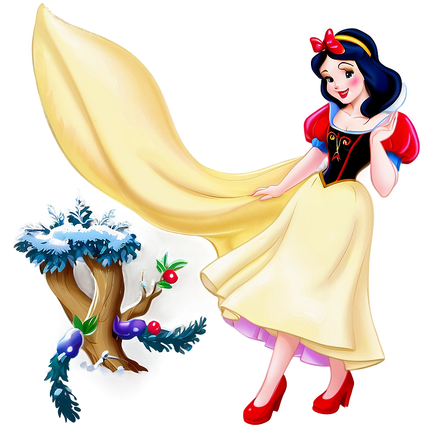 Snow White Disney Princess PNG dov PNG with transparent background