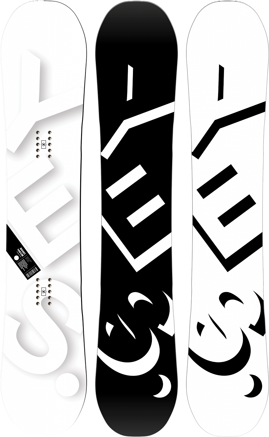 Snowboard Design Triptych