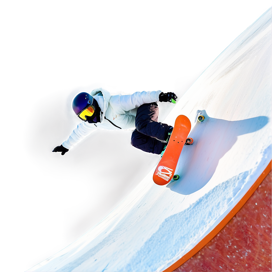 Snowboard Halfpipe PNG pqo PNG with transparent background