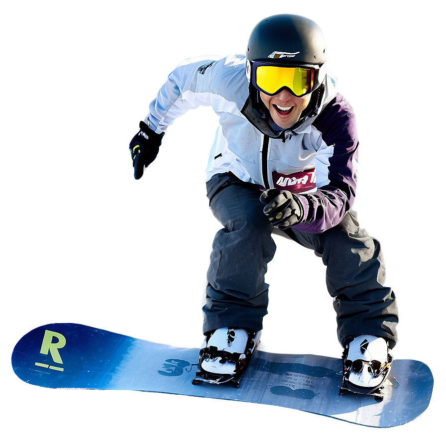 Snowboard Race PNG ulr34 PNG with transparent background