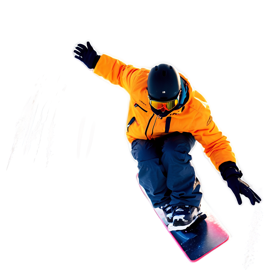 Snowboarding Thrill Png 31