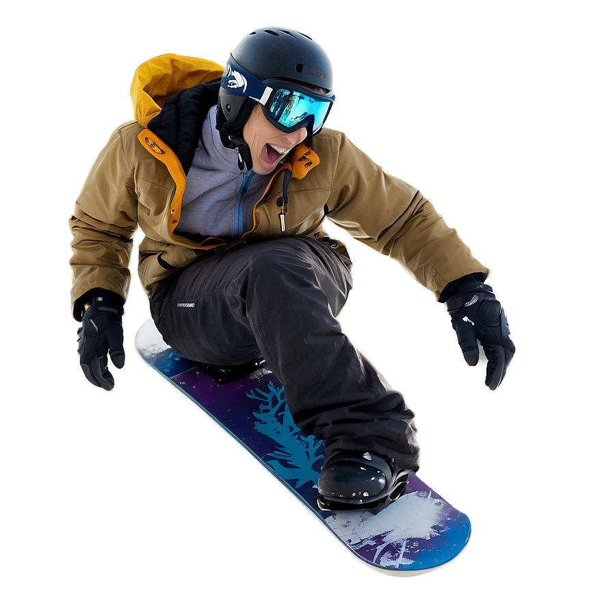 Snowboarding Vacation Png 3