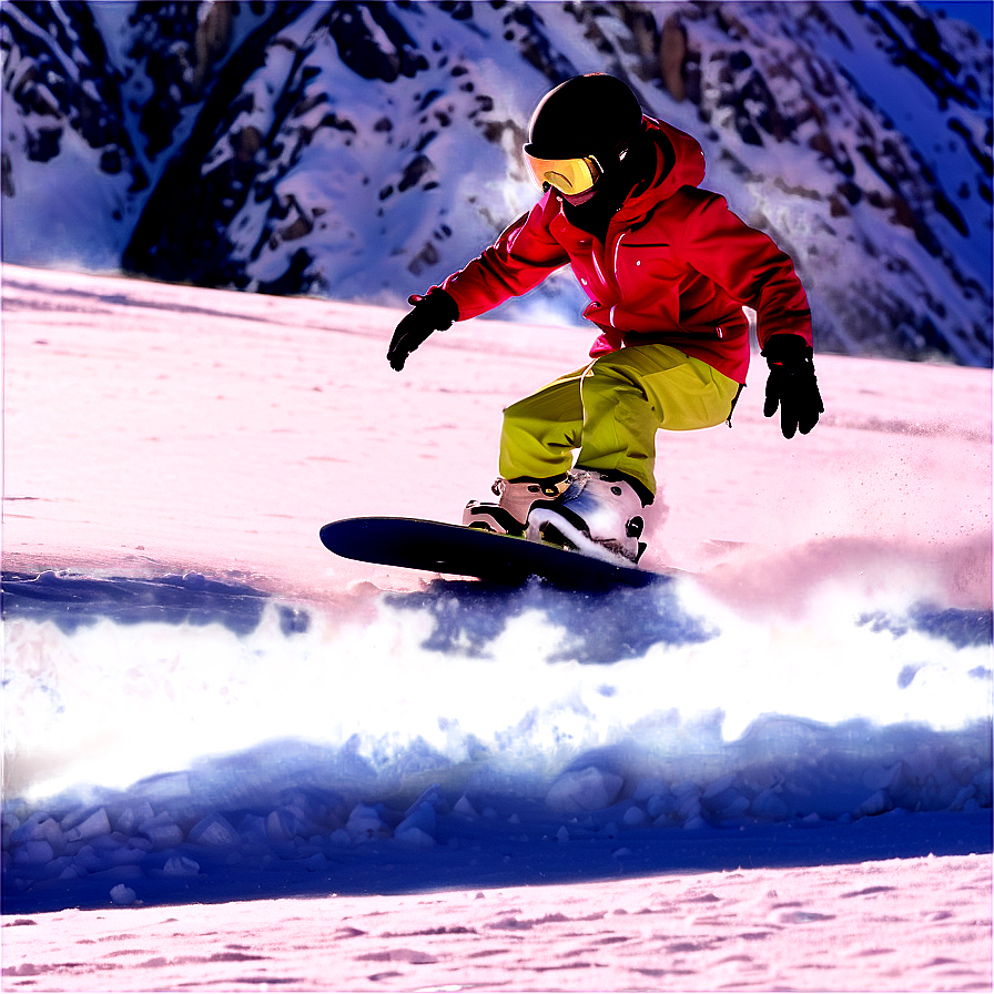 Snowboarding Vacation Png Tvo76