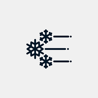 Snowflake Data Movement Icon PNG with transparent background