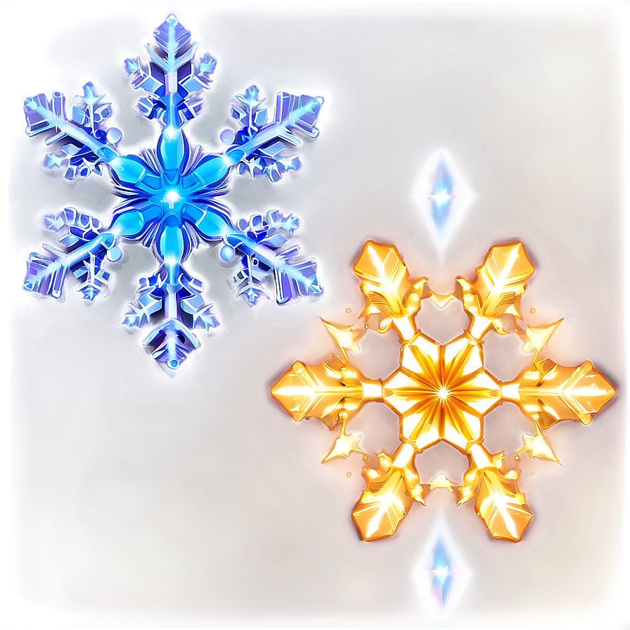 Snowflake Glow Effect Png Icy50