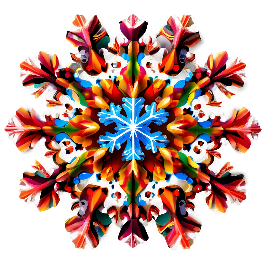 Snowflake Illustration PNG 04292024 PNG with transparent background