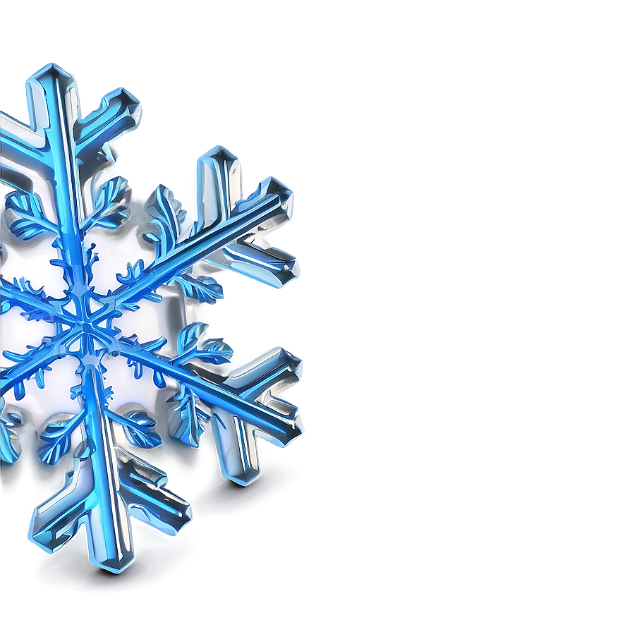 Snowflake In Frosty Air Png Vvd