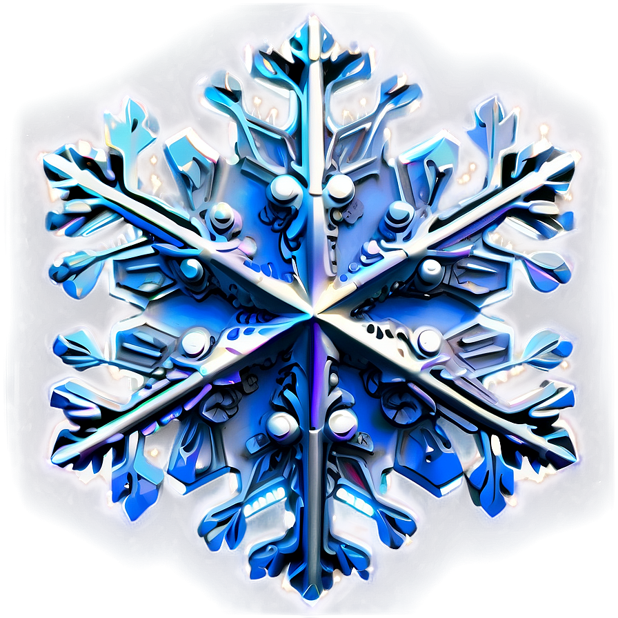 Snowflake In Moonlight Png 85