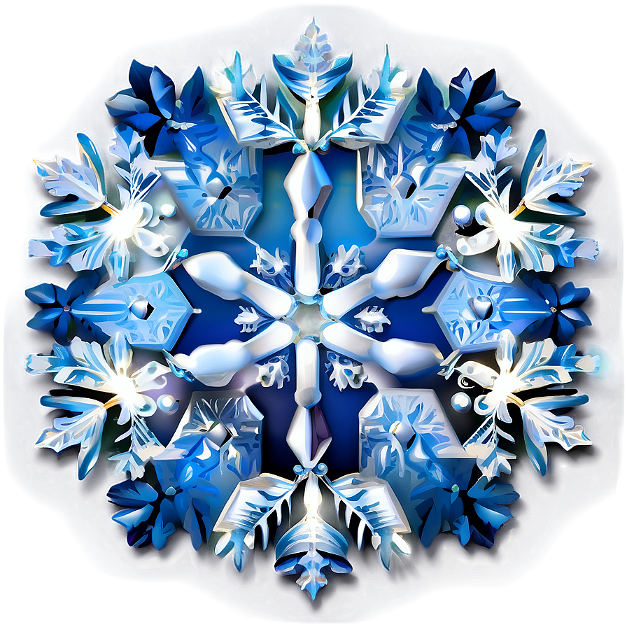 Snowflake Winter Fantasy Png 04292024