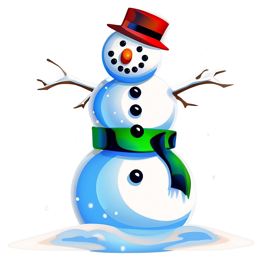 Snowman Clipart PNG 05032024 PNG with transparent background