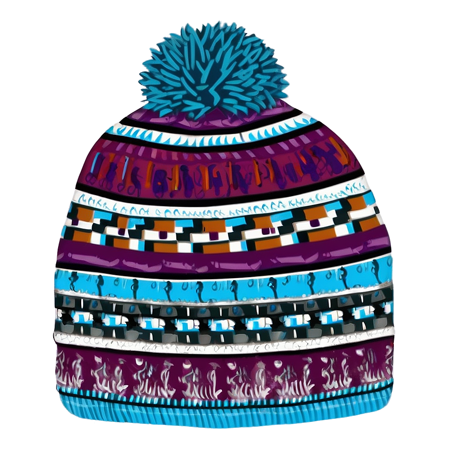 Snowy Beanie Hat Png 06122024