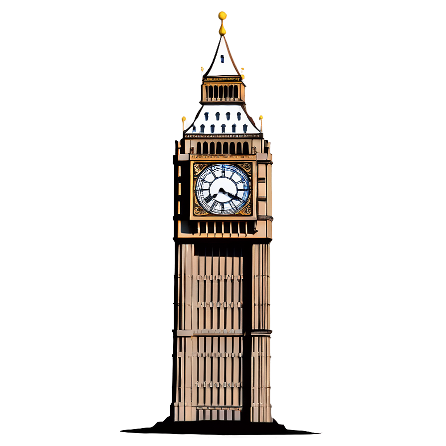 Snowy Big Ben Winter Scene Png 81