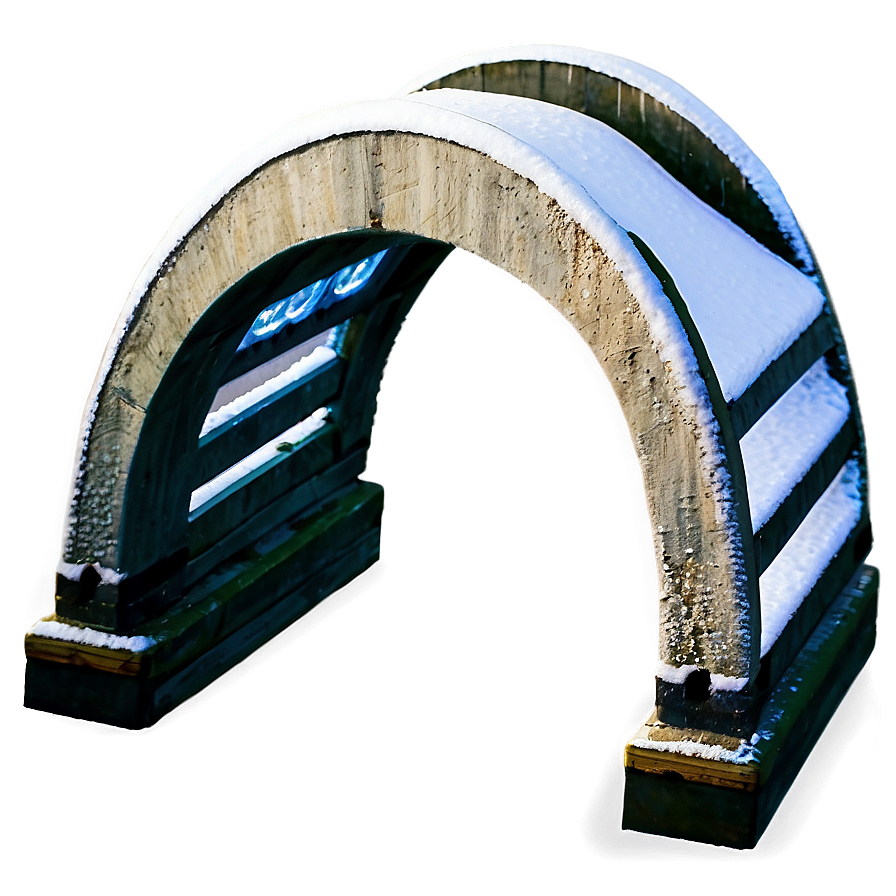 Snowy Bridge Transparent Png 33