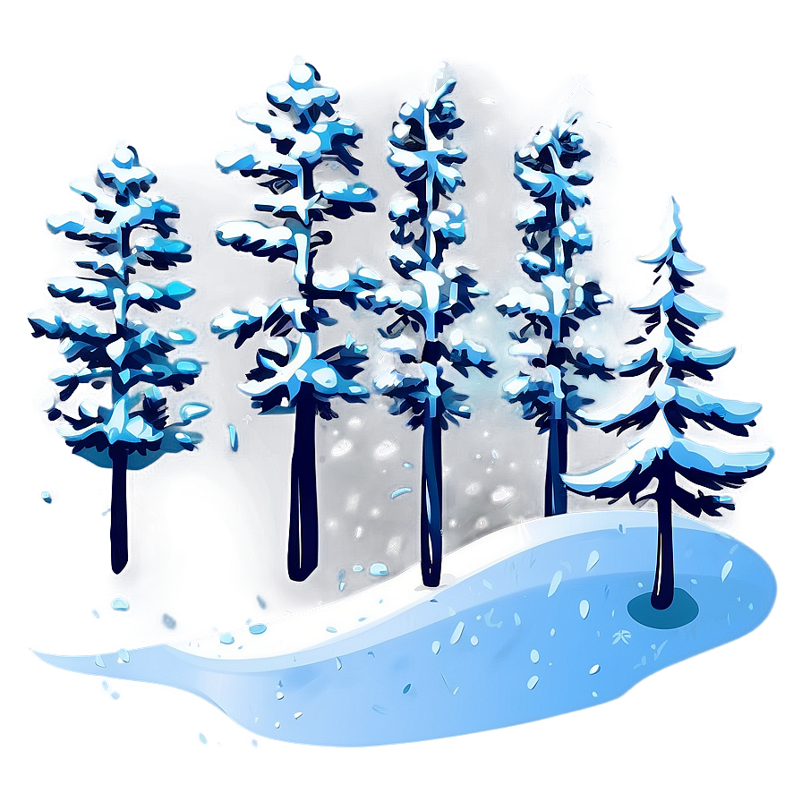 Snowy Landscape Element Png 06212024