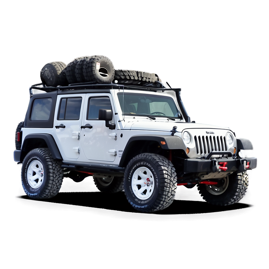 Snowy Mountain Jeep Trip Png Pet60