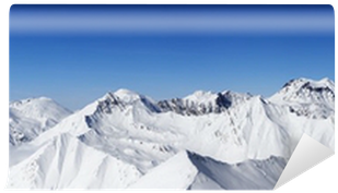 Snowy Mountain Png - Snowy Mountain Panorama PNG with transparent background