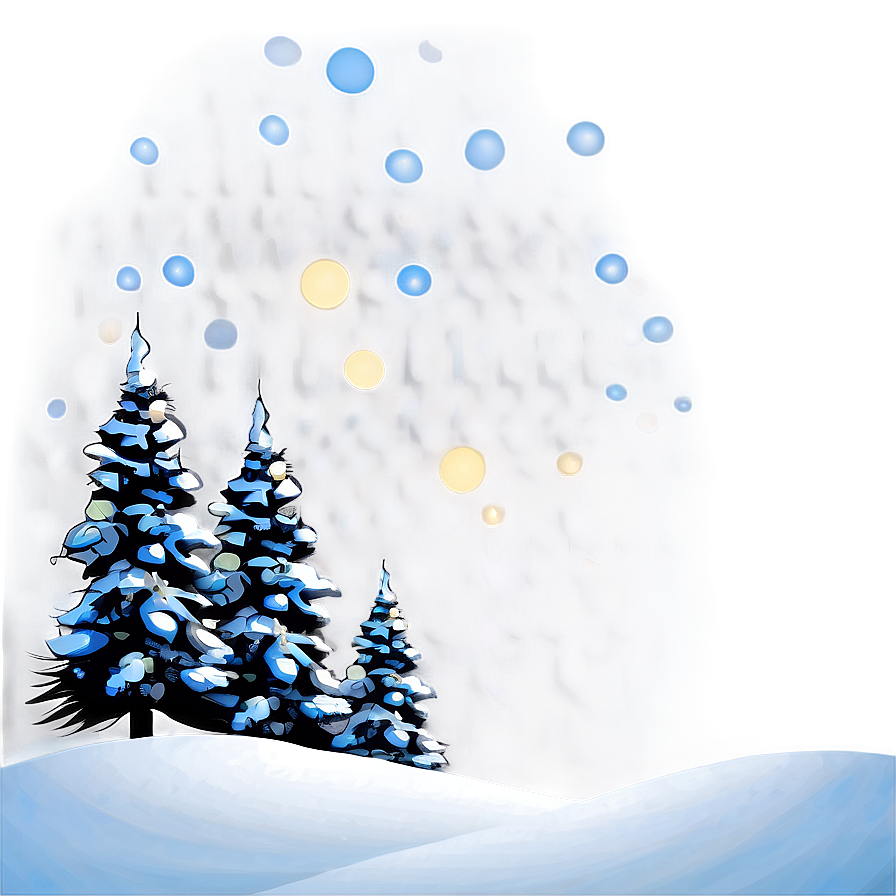 Snowy Night Transparent Png Ebq7