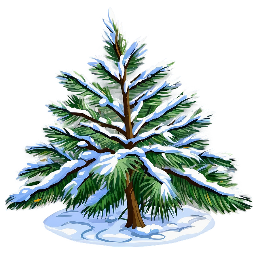 Snowy Pine Tree PNG rcm8 PNG image with a transparent background, free high-resolution download