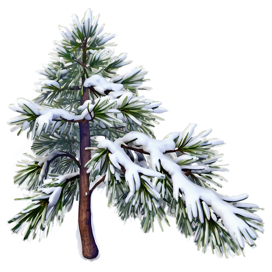 Snowy Pine Tree PNG uem77 PNG image with a transparent background, free high-resolution download