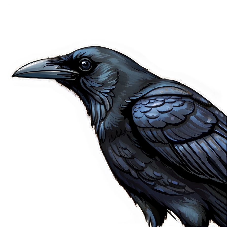 Snowy Raven Png Rma94