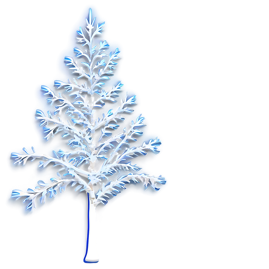 Snowy Tree Silhouette Png 06272024