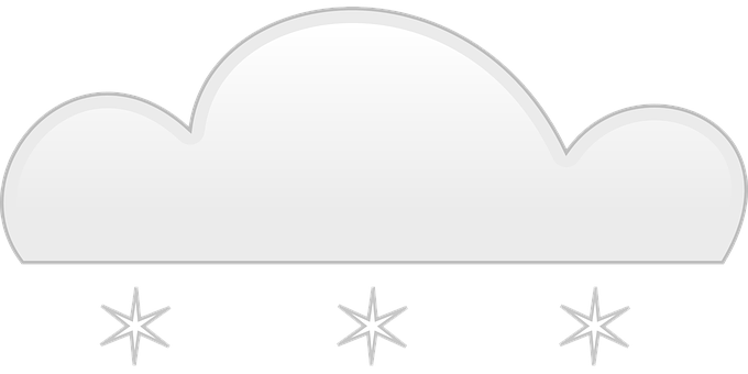 Snowy_ Weather_ Icon PNG with transparent background