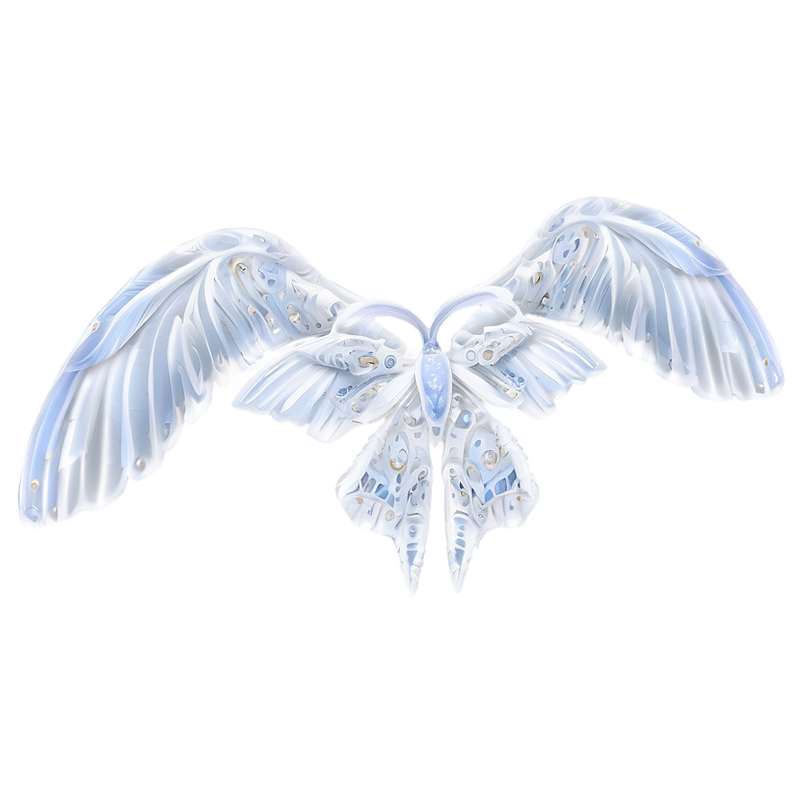 Snowy White Wings Png Krl48