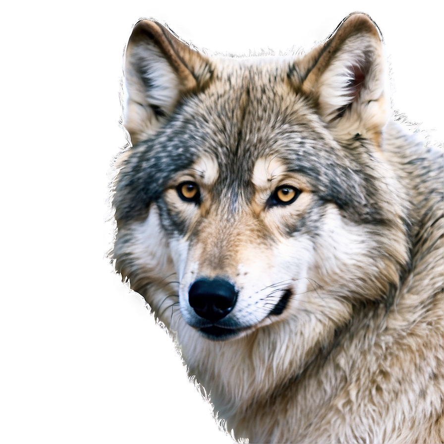 Snowy Wolf Face Image Png 06292024