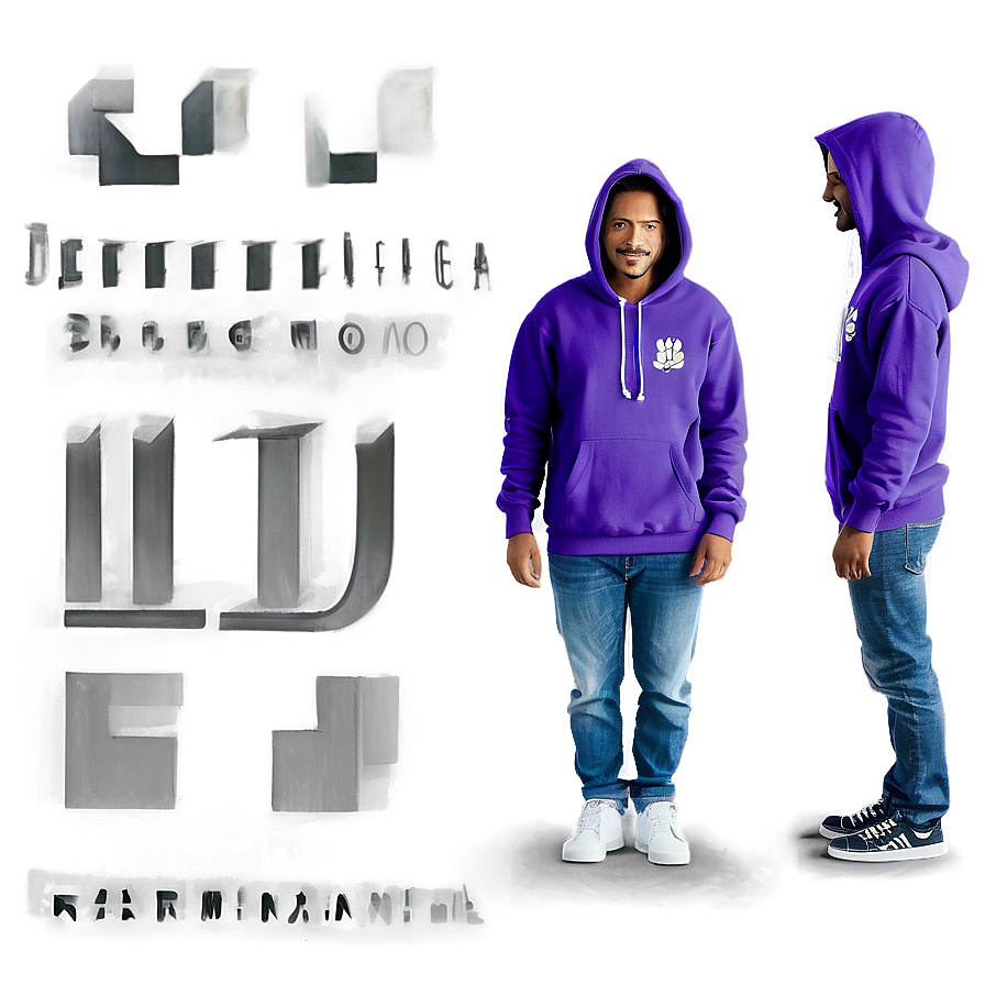 Snug Purple Hoodie Representation Png 88