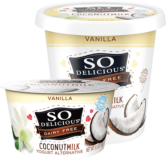 Vanilla Coconutmilk Yogurt'Class='pro-xlgimg - So Delicious Coconut Milk Yogurt Vanilla, HD Png Download PNG image with a transparent background, free high-resolution download