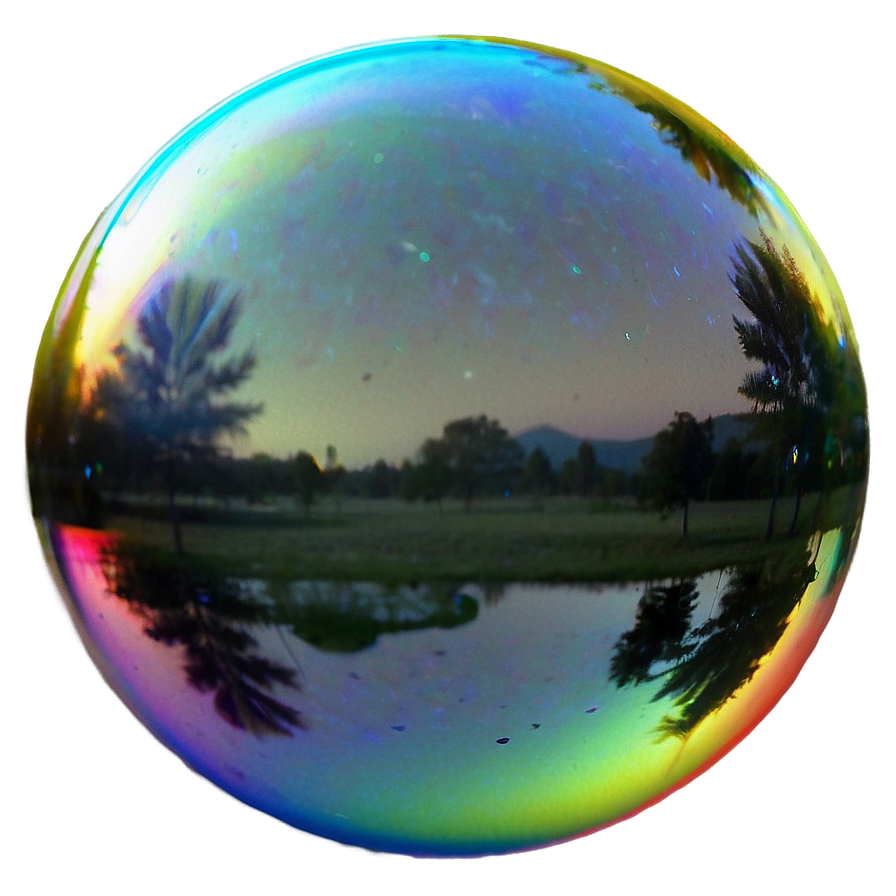 Soap Bubble On Clear Day Png 37