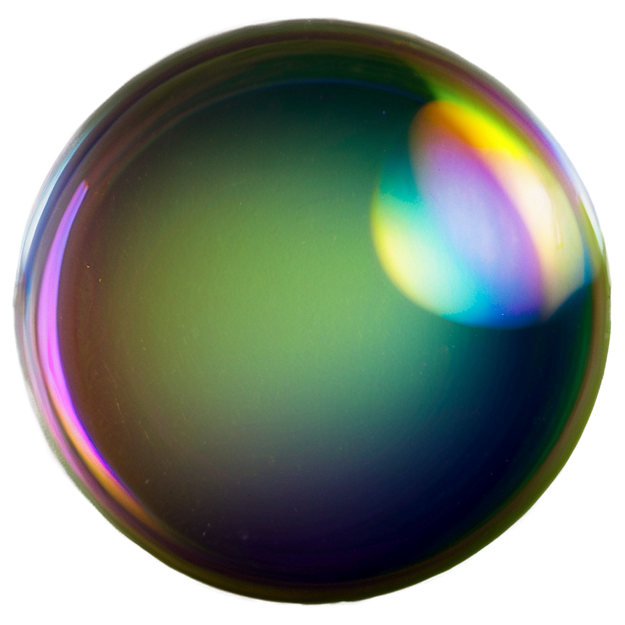 Soap Bubble With Blurry Background Png Paj