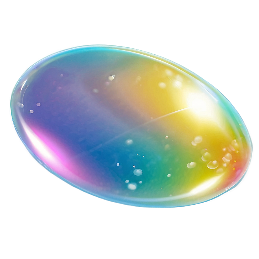 Soap Bubble With Light Flare Png Hsx