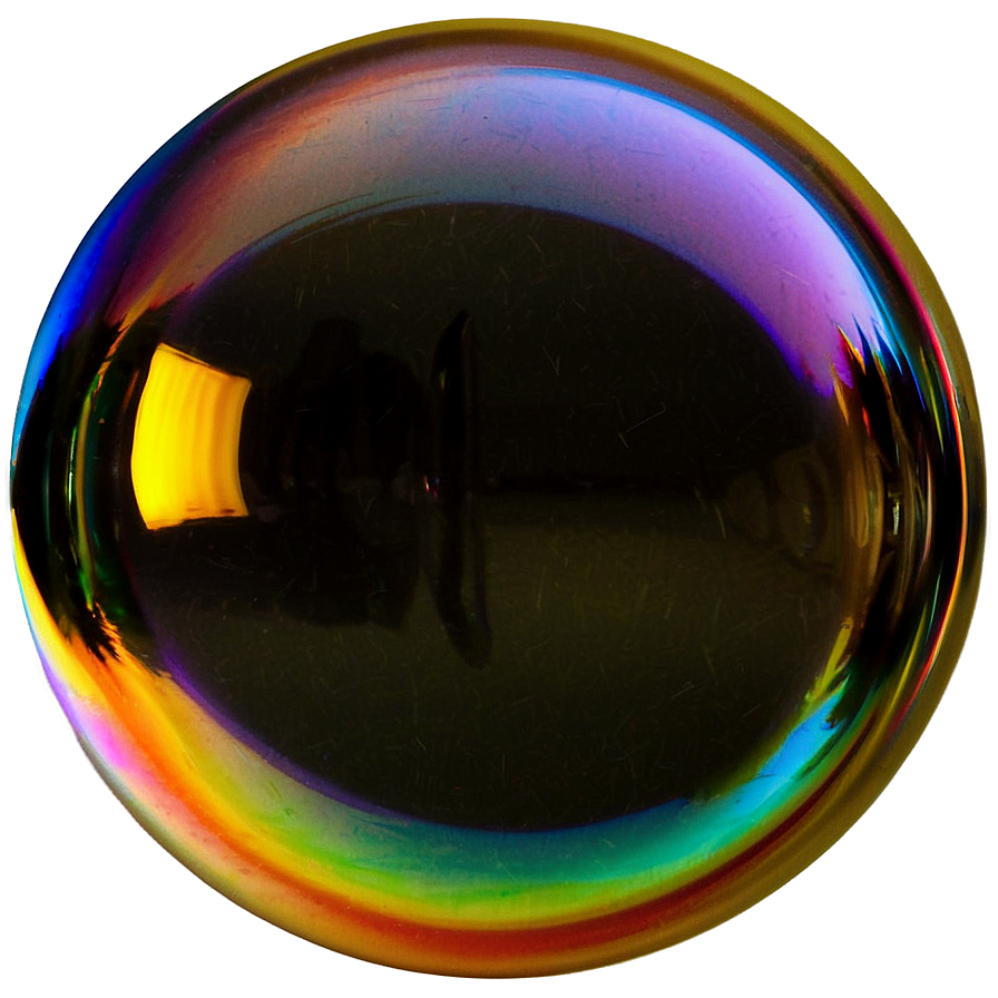 Soap Bubble With Reflections Png Xdj23