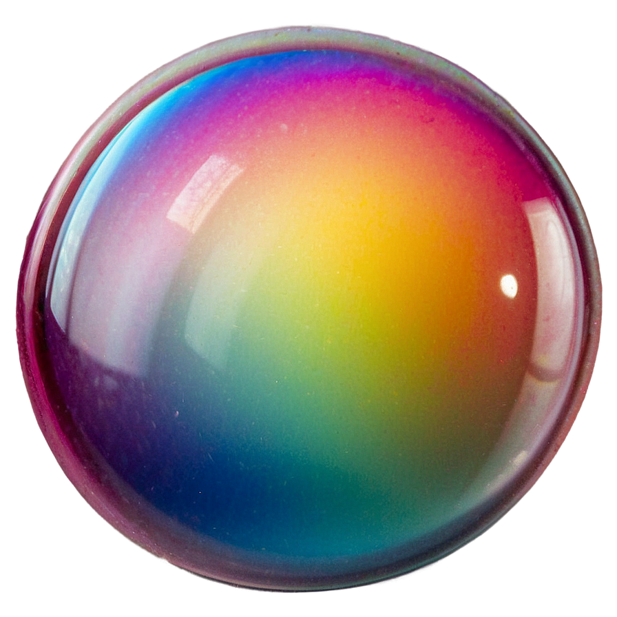 Soap Bubble With Vivid Colors Png Wee10