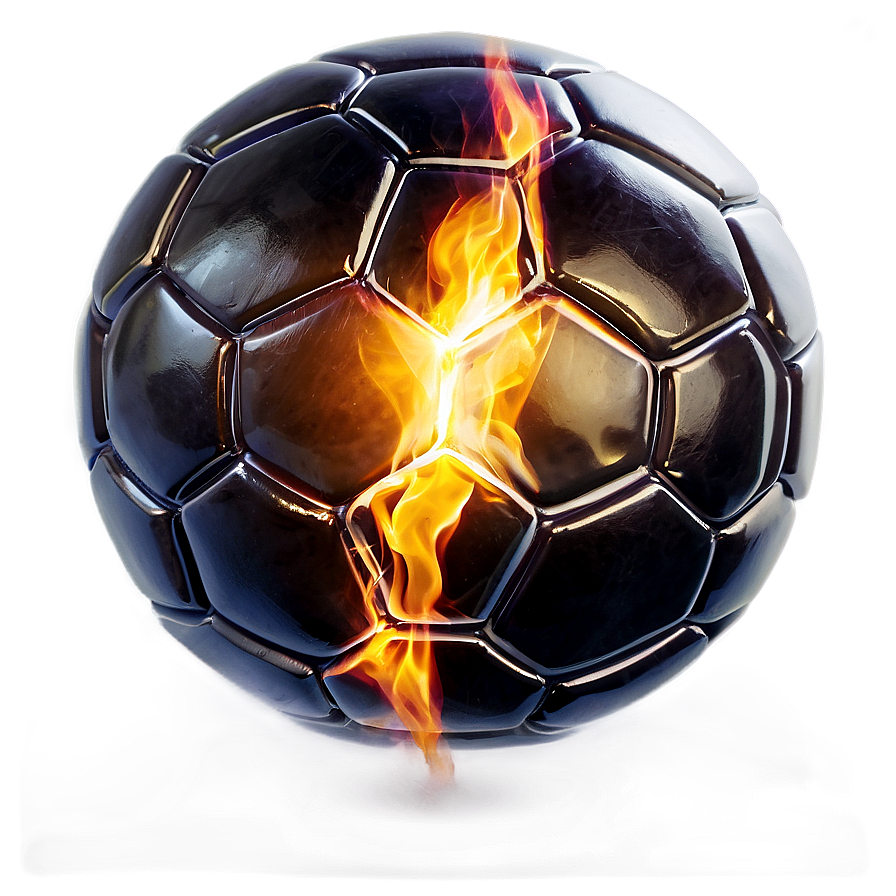 Soccer Ball On Fire Png 33